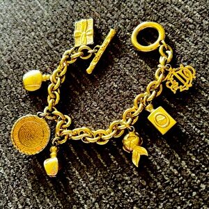 Dior vintage charm bracelet